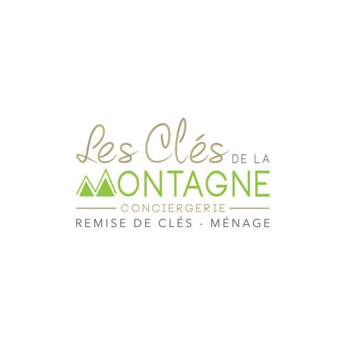 Conception du logo Les Clés de le Montagne
